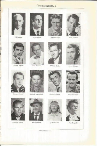 LAMINA ESPASA 38047: Actores de Hollywood