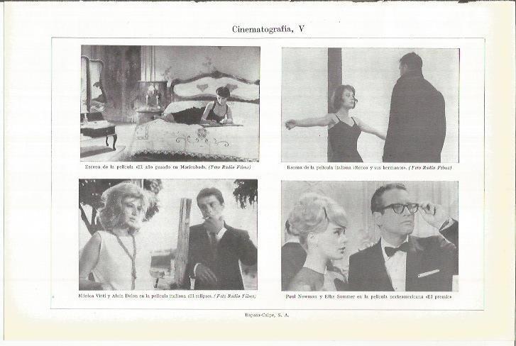 LAMINA ESPASA 38049: Escenas de peliculas con actores de Europa y Estados Unidos