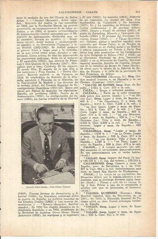 LAMINA ESPASA 38035: Joaquin Calvo Sotelo