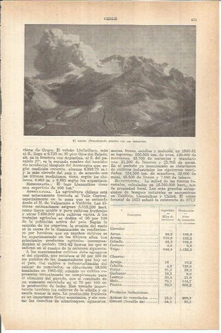 LAMINA ESPASA 38078: El volcan Descabezado Grande