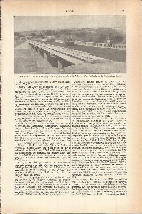 LAMINA ESPASA 38074: Puente en El Caney, Cuba