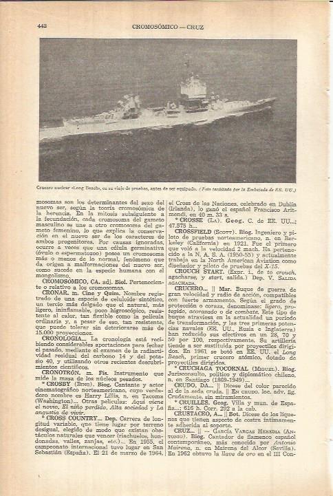 LAMINA ESPASA 38072: Crucero  nuclear Long Beach