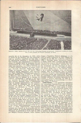 LAMINA ESPASA 38058: Kruschev, primer ministro de la URSS