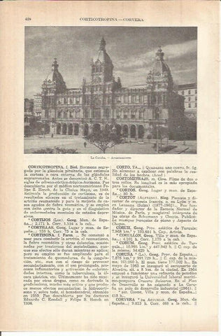 LAMINA ESPASA 38068: Ayuntamiento de La Coruña