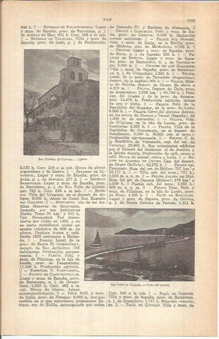 LAMINA ESPASA 37954: Iglesia de San Esteban de Gormaz, Soria