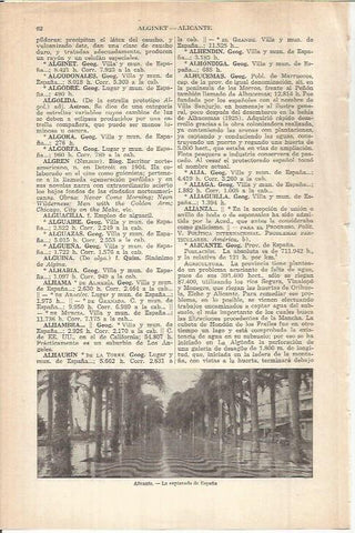 LAMINA ESPASA 37982: La explanada de España en Alicante