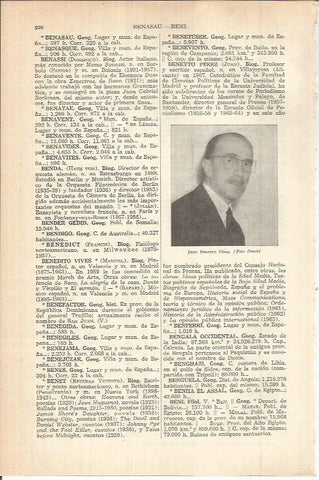 LAMINA ESPASA 38011: Juan Beneyto Perez