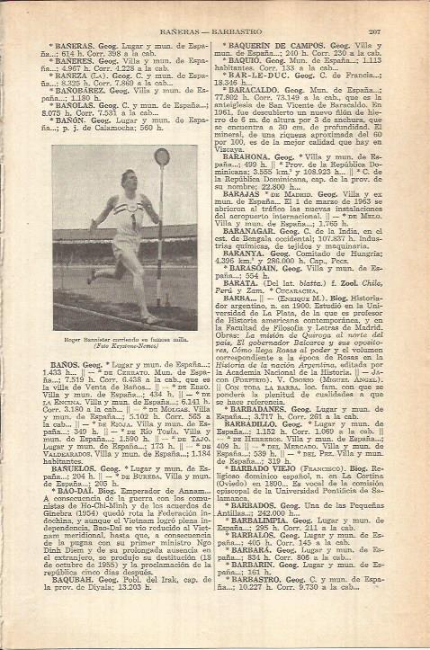 LAMINA ESPASA 38003: Roger Bannister