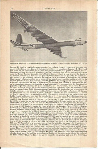 LAMINA ESPASA 37991: Aeroplano Conveir B-36 D