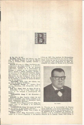 LAMINA ESPASA 37998: Jose Babini