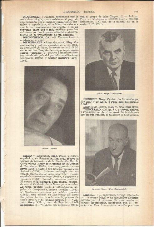LAMINA ESPASA 38088: Manuel Dicenta