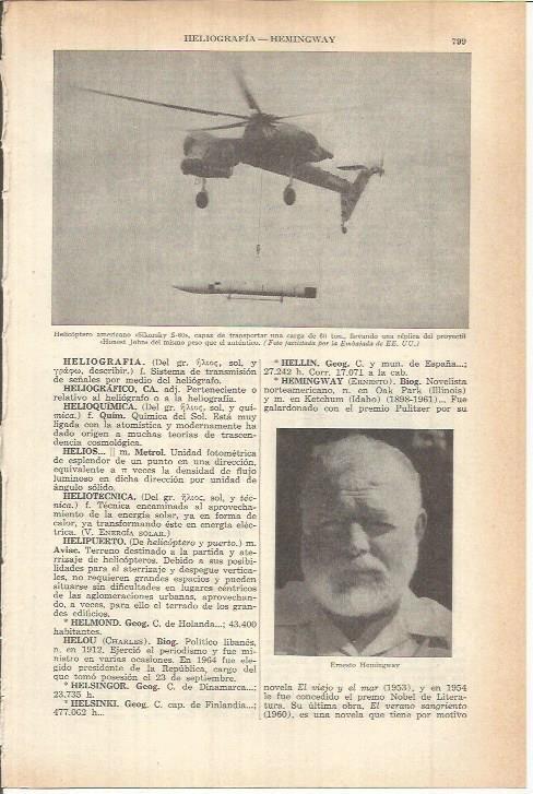 LAMINA ESPASA 38171: Ernest Hemingway