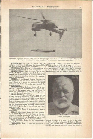 LAMINA ESPASA 38171: Ernest Hemingway
