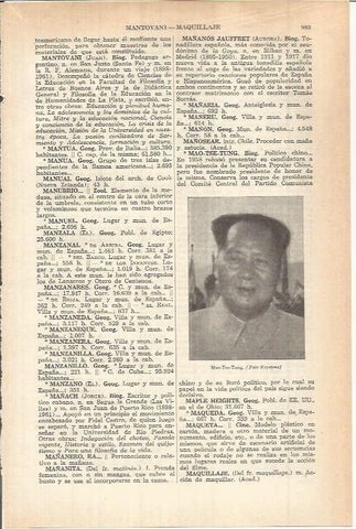 LAMINA ESPASA 38222: Mao Tse-Tung