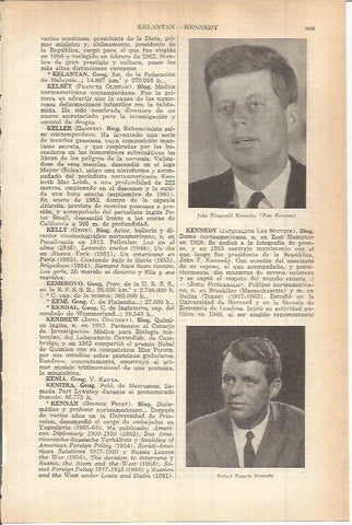 LAMINA ESPASA 38197: John F. Kennedy y Robert F. Kennedy