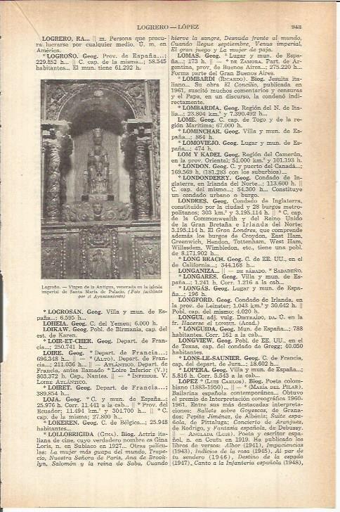 LAMINA ESPASA 38208: Virgen de la Antigua en Logroño