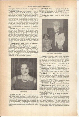 LAMINA ESPASA 38156: Celia Gamez y Abel Gance