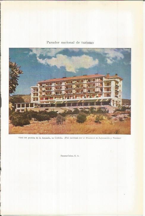 LAMINA ESPASA 38106: Parador de Arruzafa, Cordoba
