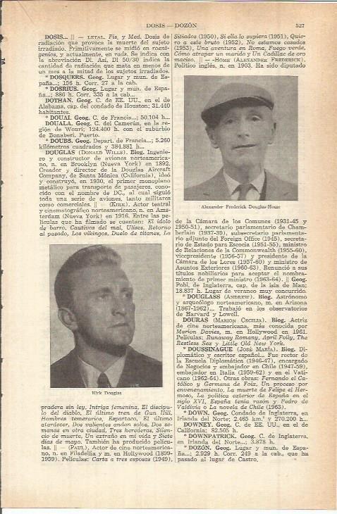 LAMINA ESPASA 38093: Kirk Douglas