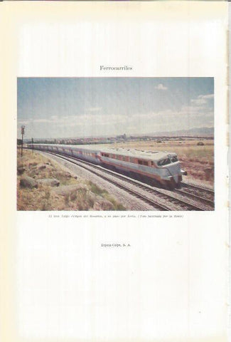 LAMINA ESPASA 38121: El tren Talgo Virgen del Rosario