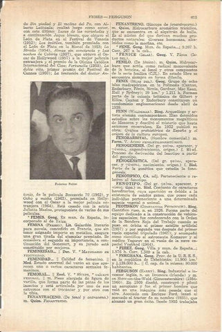 LAMINA ESPASA 38142: Federico Fellini