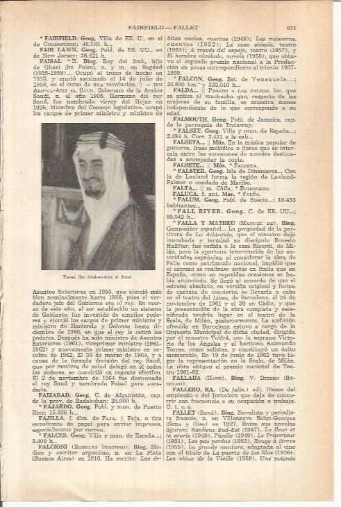 LAMINA ESPASA 38139: El rey Faisal de Irak 