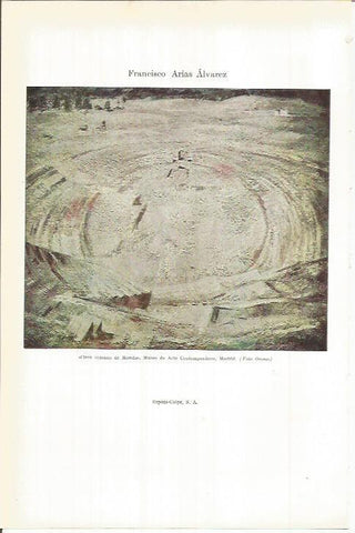 LAMINA ESPASA 38127: Circo romano de Merida, por Francisco Arias Alvarez