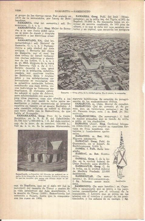LAMINA ESPASA 37947: Vista de Samarra, Irak