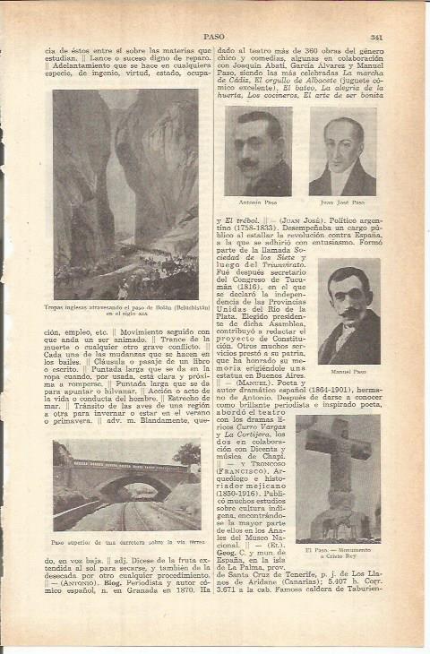 LAMINA ESPASA 37770: Monumento a Cristo Rey en El Paso
