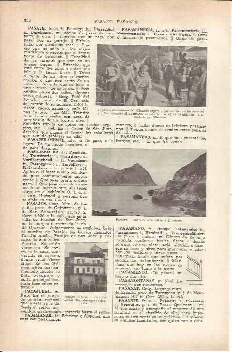 LAMINA ESPASA 37766: Bahia de Pasajes, Guipuzcoa
