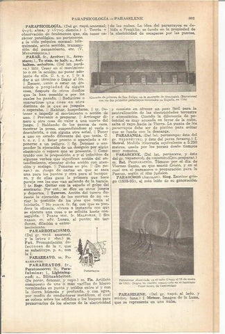LAMINA ESPASA 37757: Almacen de polvora San Felipe en Barcelona