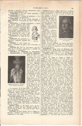 LAMINA ESPASA 37752: Pascual Paoli