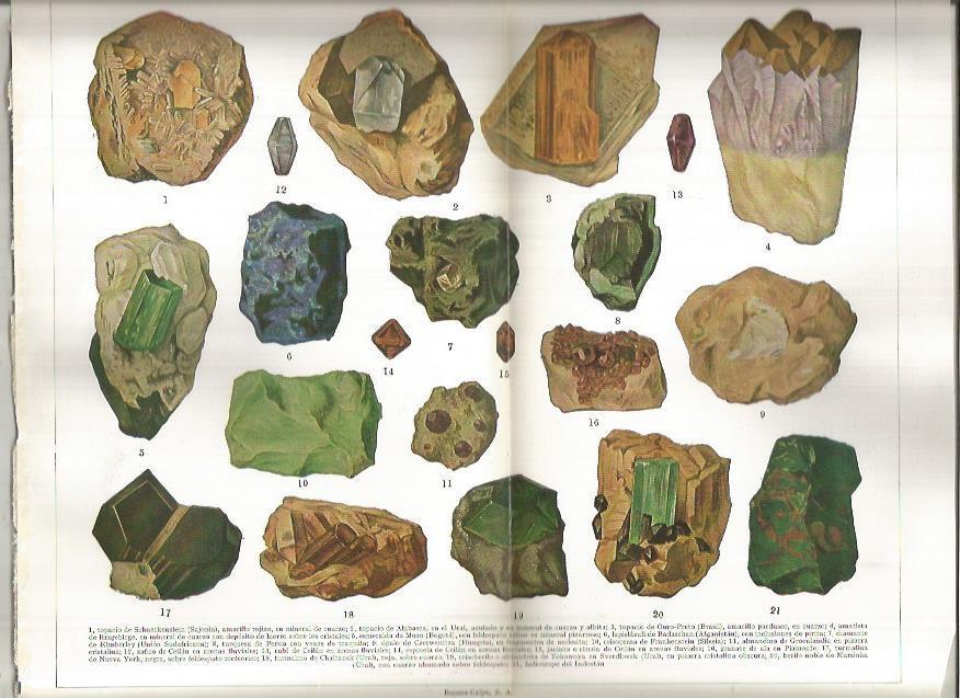 LAMINA ESPASA 37801: Piedras preciosas