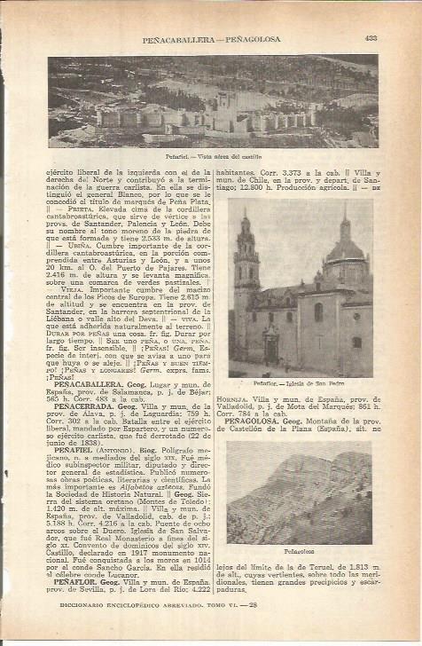 LAMINA ESPASA 37785: Castillo de Peñafiel