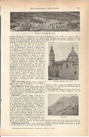 LAMINA ESPASA 37785: Castillo de Peñafiel