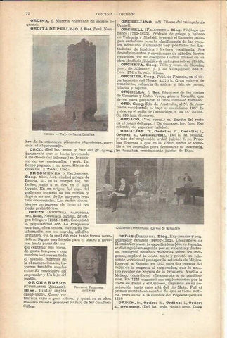 LAMINA ESPASA 37698: Torre de Santa Catalina en Orcera, Jaen