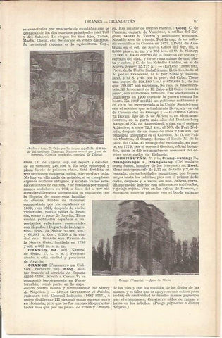 LAMINA ESPASA 37696: Arco de Mario en Orange, Francia