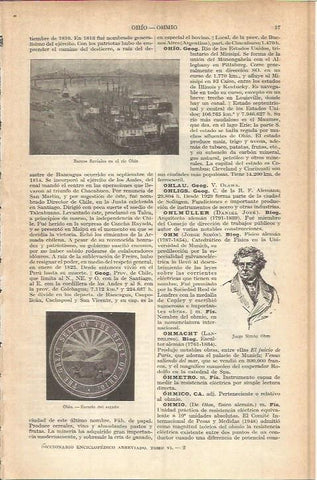LAMINA ESPASA 37676: Barcos en el rio Ohio