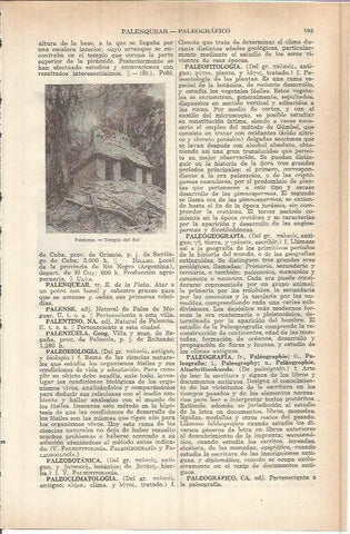 LAMINA ESPASA 37735: Templo del Sol de Palenque, Mexico
