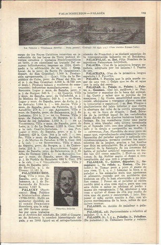 LAMINA ESPASA 37733: Los Palacios y Villafranca, Sevilla
