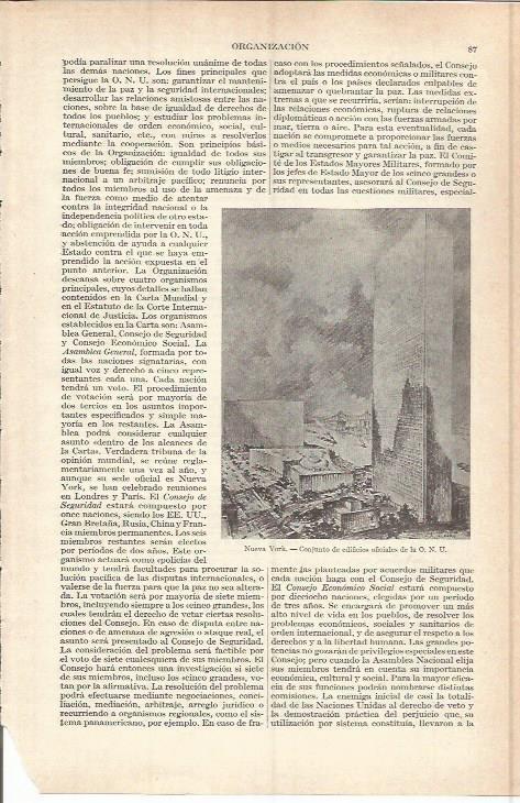 LAMINA ESPASA 37706: Edificios de la ONU en Nueva York