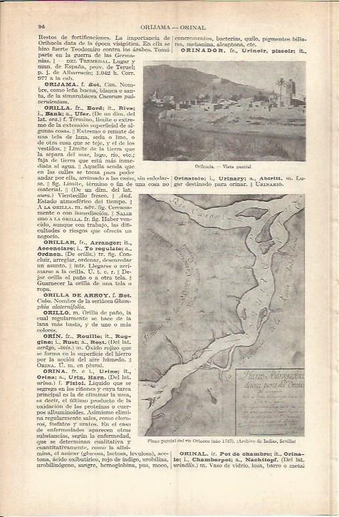LAMINA ESPASA 37709: Plano parcial del rio Orinoco