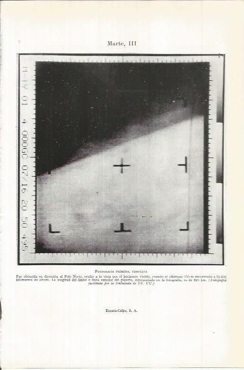 LAMINA ESPASA 38226: Fotografia del planeta Marte