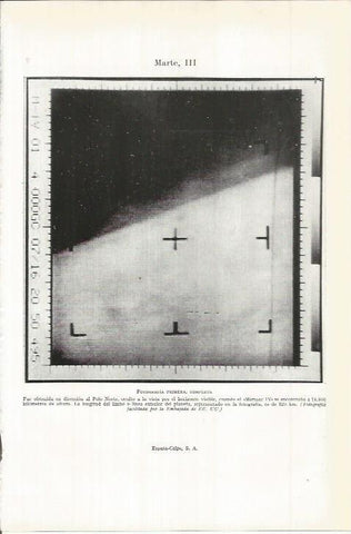 LAMINA ESPASA 38226: Fotografia del planeta Marte
