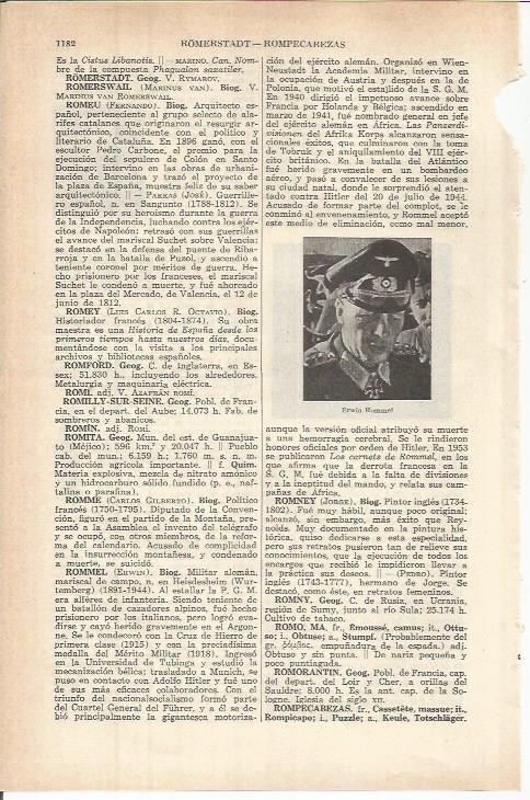 LAMINA ESPASA 37909: Erwin Rommel
