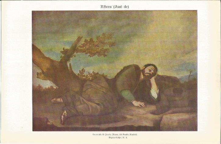 LAMINA ESPASA 37893: La escala de Jacob, por Jose de Ribera
