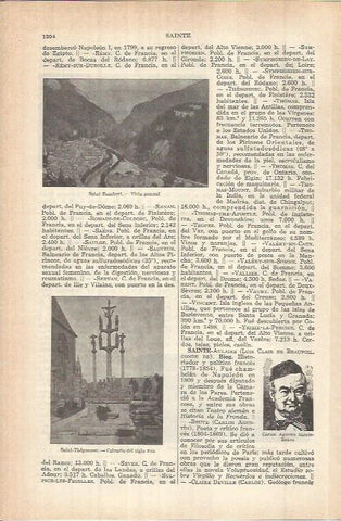 LAMINA ESPASA 37934: Calvario de Saint Theogonnec, Francia