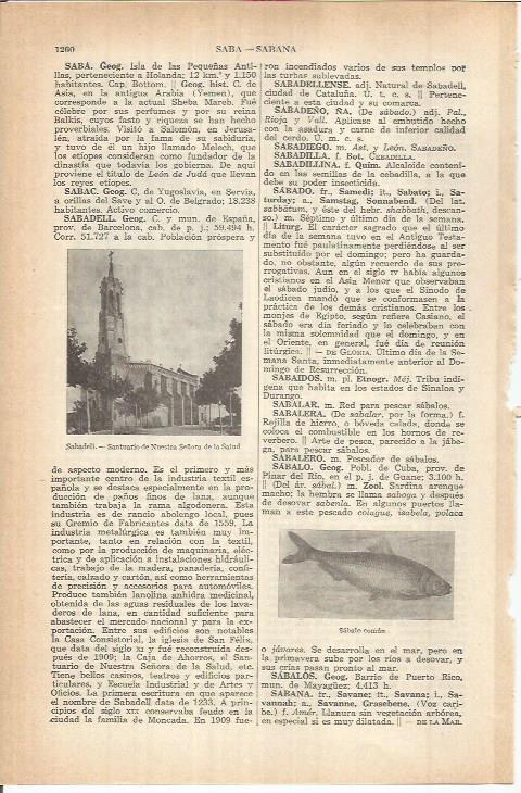 LAMINA ESPASA 37929: Santuario de la Salut en Sabadell, Barcelona
