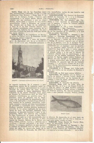 LAMINA ESPASA 37929: Santuario de la Salut en Sabadell, Barcelona