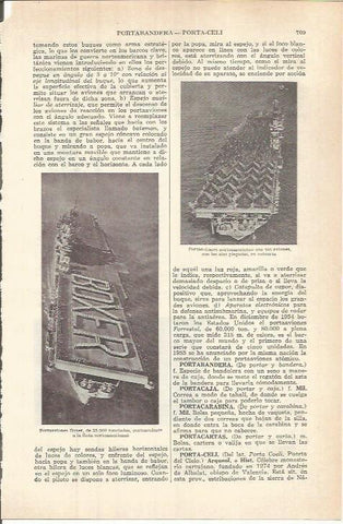 LAMINA ESPASA 37833: Portaaviones